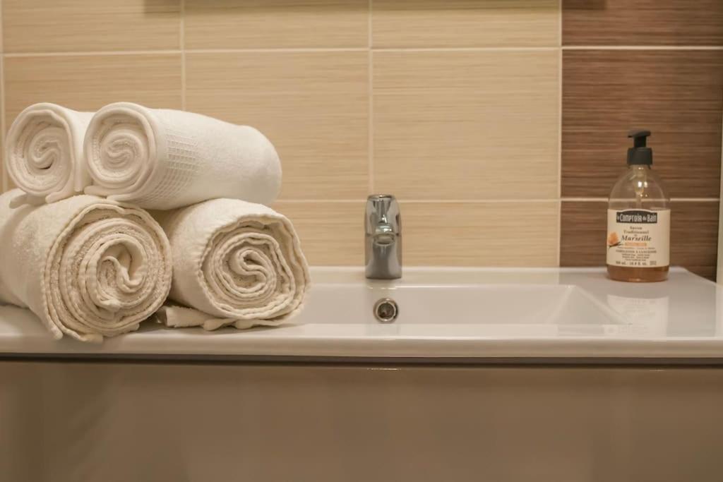 Logement Centre Ville De Reims - Commerces - Wifi 외부 사진